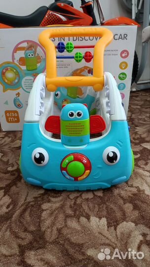 Ходунки детские 3 в 1 discovery CAR