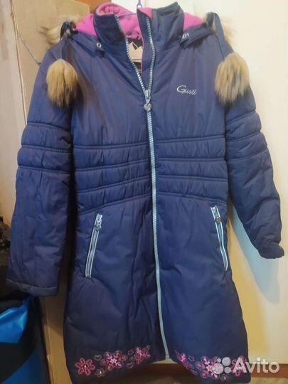 Пальто для девочки рост 140