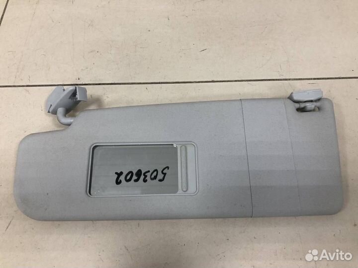 Козырек солнцезащитный внутри Skoda Fabia 5J 2007