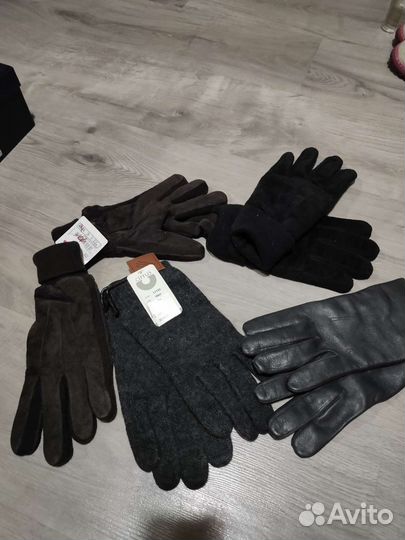Перчатки мужские зимние новые
