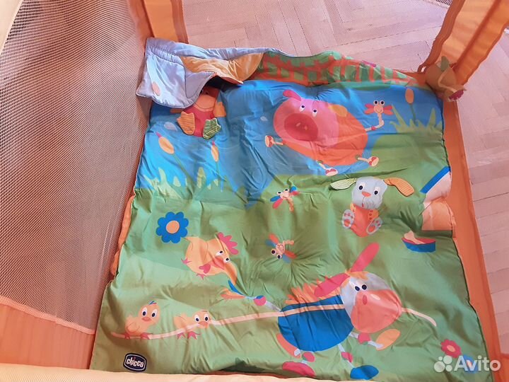 Большой детский игровой манеж Chicco