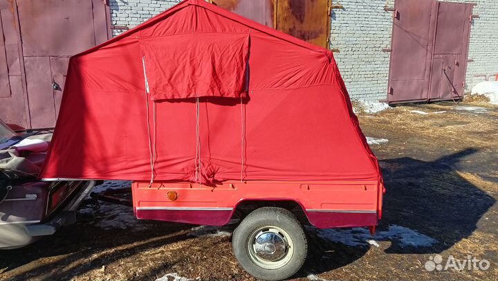 Прицеп кмз 8119 с палаткой