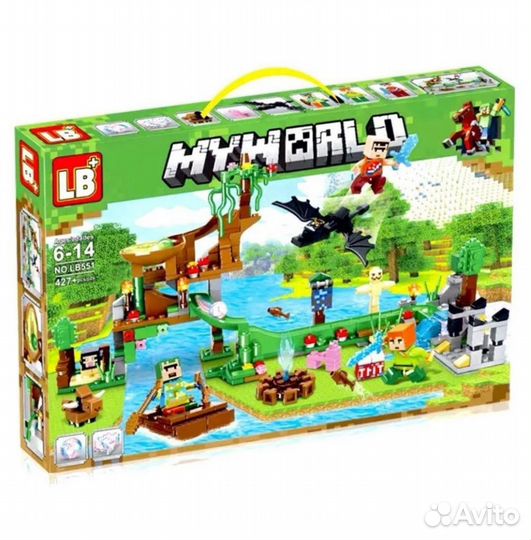 Lego minecraft новые