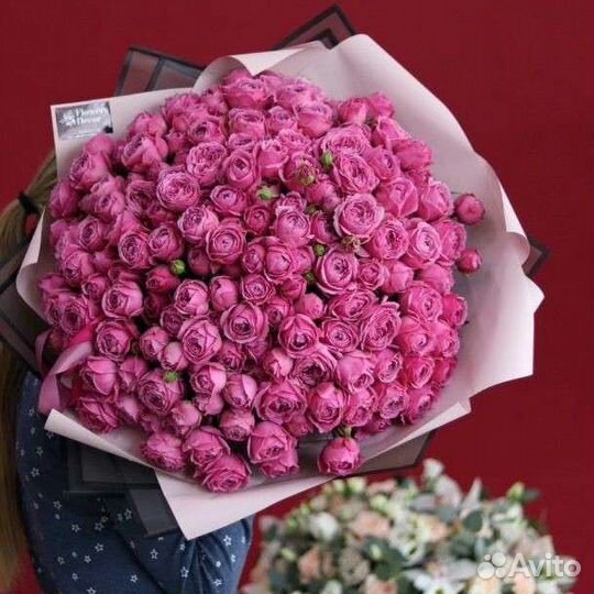 Живые цветы букеты пионовидные розы,цветы доставка