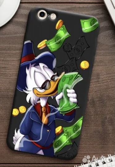 Силиконовый чехол на iPhone 6s plus