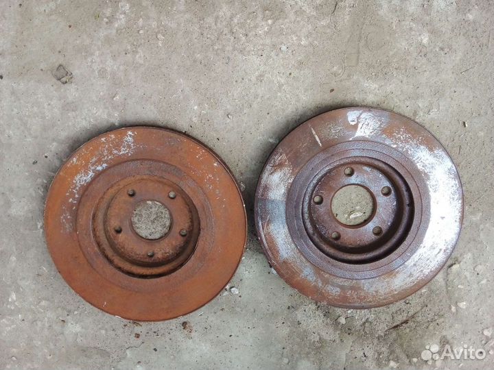 Передние тормозные диски Renault Koleos