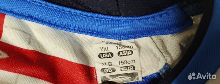 Футболка сборной Англии по футболу 2004 г