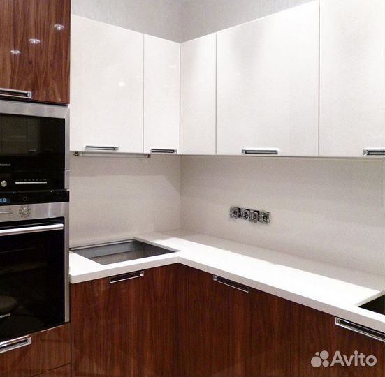 Замена фасадов и столешниц кухни от производителя