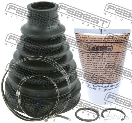 Пыльник шрус внутренний комплект pvc 91x122x28.5