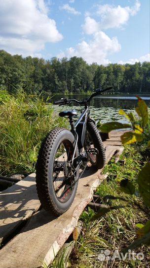 Электро фэтбайк(кареточный мотор 1 кВт)