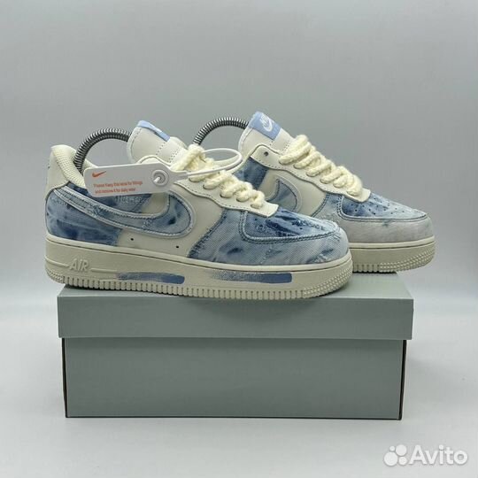 Кроссовки Nike Air Force 1 Low 'Sea Blue'