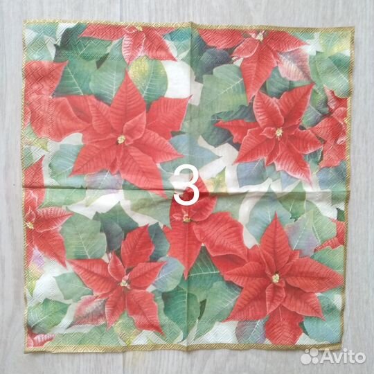 Салфетки для декупажа. Новогодние