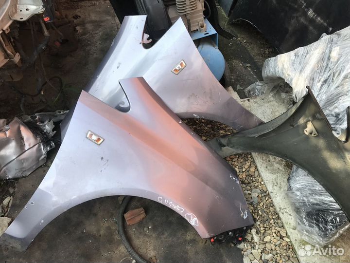 Передние крылья на опель корса D