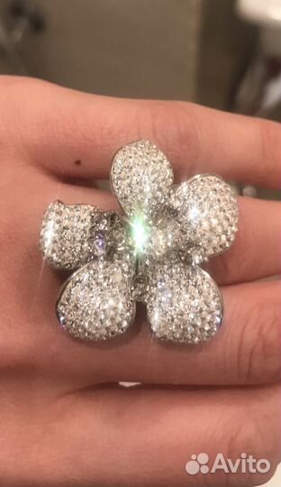 Кольцо, серебро