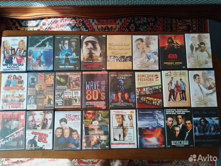 DVD диски фильмы мультфильмы