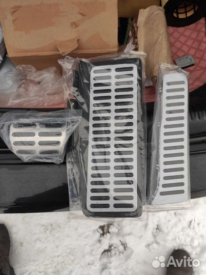 Накладки на педали vag