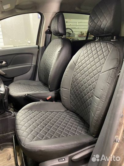 Чехлы из экокожи на Suzuki Sx4 от Автопилот