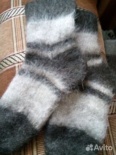 Теплые варежки