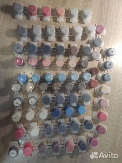 Краски от картин по номерам