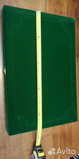 Футляр деревянный флокированый