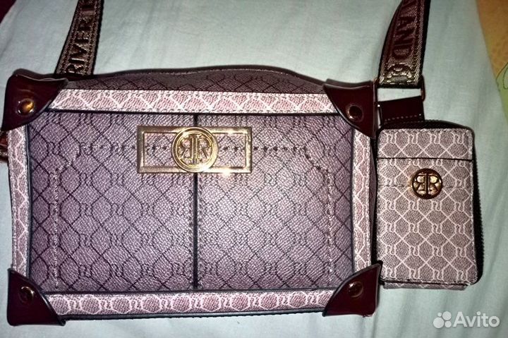 Сумка чемоданчик кошелёк River Island новая Англия