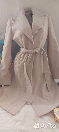 Пальто бежевое W р.46-48