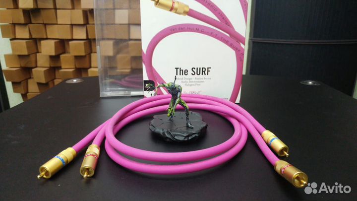 Кабель RCA Van den Hul The surf, 1.0 м, пара