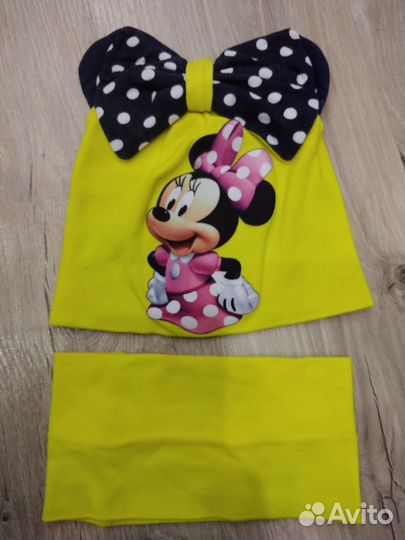 Шапка для девочки 2-3 года