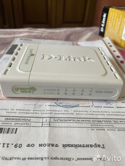 Модем adsl D-Link DSL-2500U