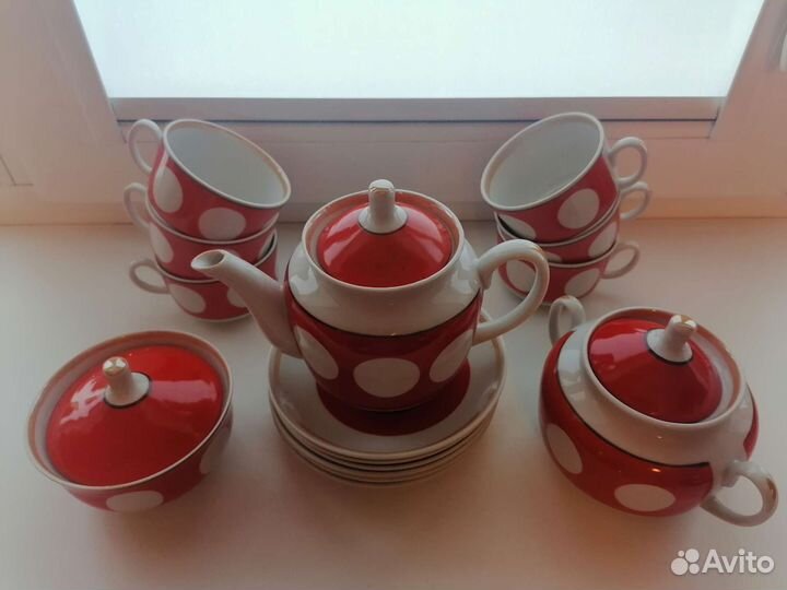 Чайный сервиз фарфор СССР