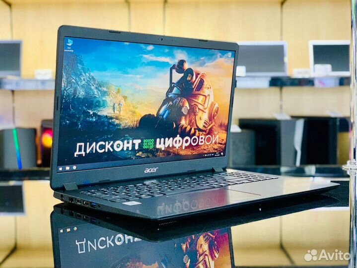 Новый/Acer/Core i3-10Gen/DDR4-4Gb/SSD-256Gb