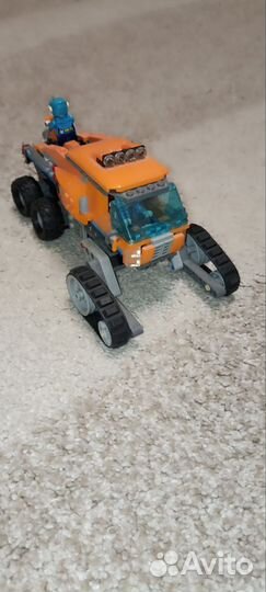 Lego арктика, арктические исследователи собранный
