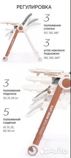 Стульчик для кормления happy baby