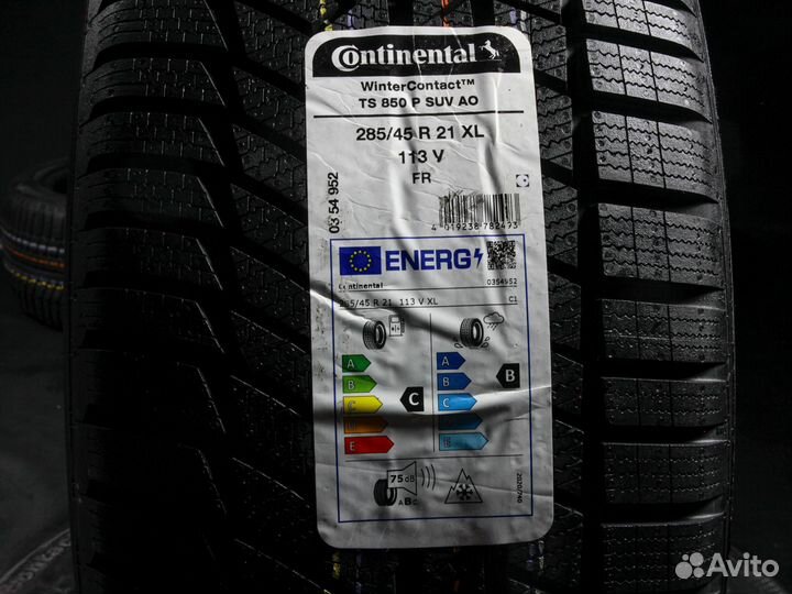 Continental WinterContact TS 850 P SUV 285/45 R21 107V
