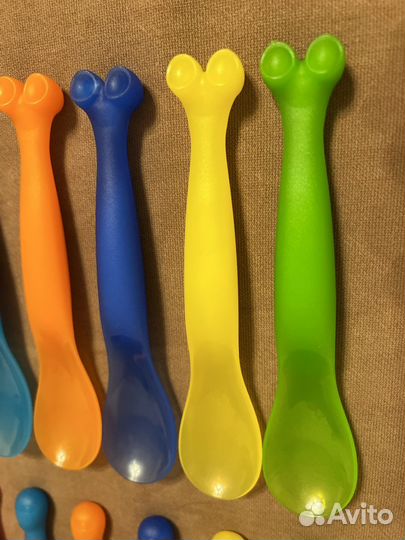 Набор пластиковых приборов IKEA