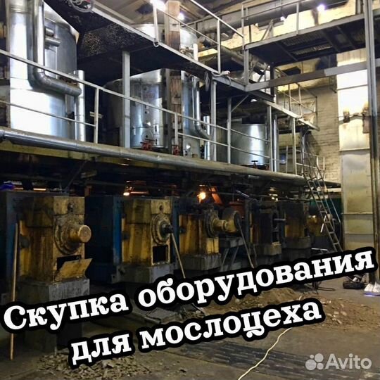 Скупка оборудования для маслоцеха и маслозавода
