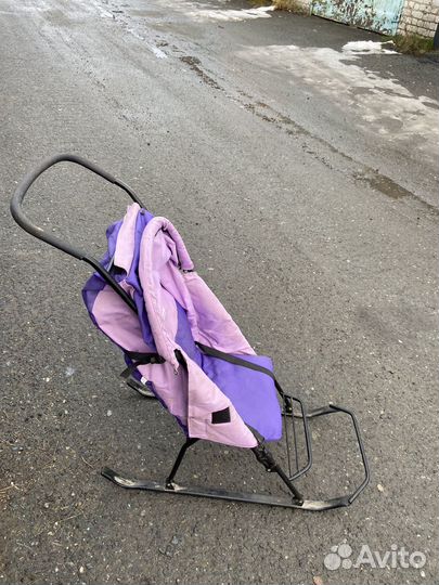 Коляска санки