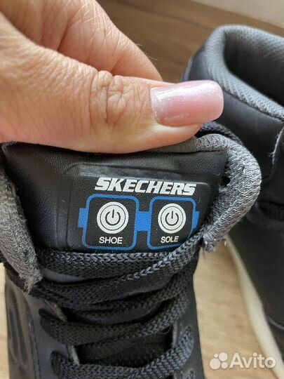 Кроссовки мигающие Skechers 33 размер