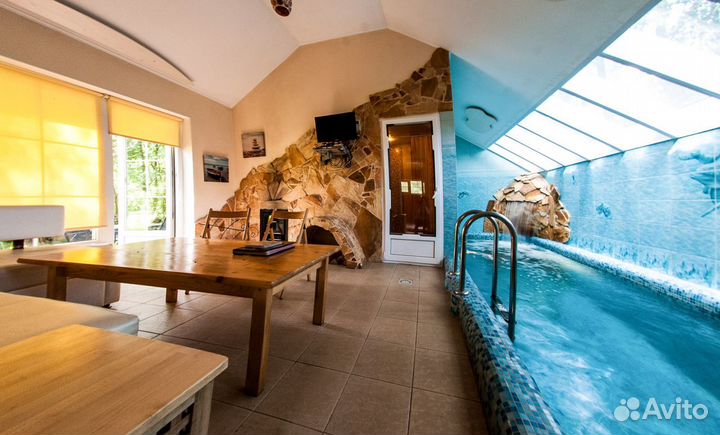 Русская баня на дровах