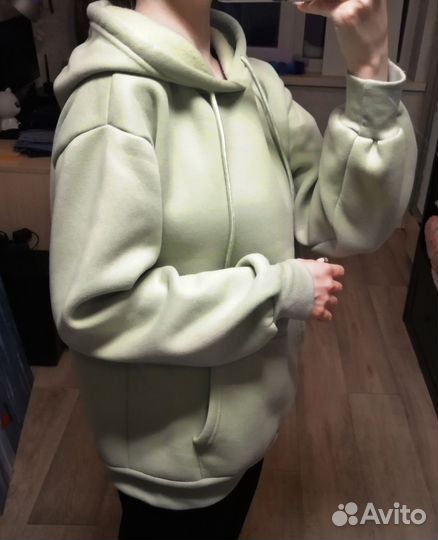 Худи женское теплое