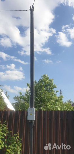 Электрик, Трубостойка, ввод в дом