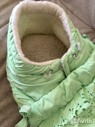 Меховой конверт-трансформер на овчине