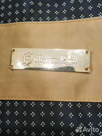 Тренч женский massimo dutti