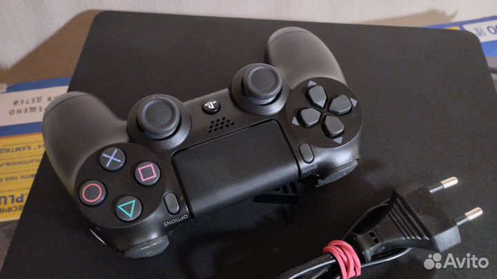Приставка Sony Playstation 4 slim с играми