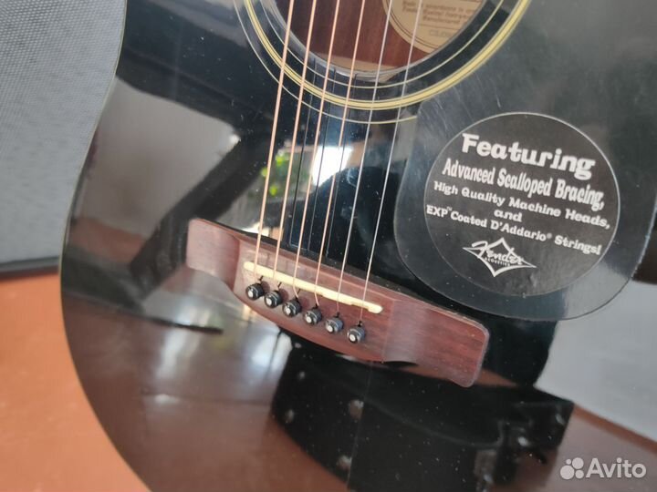Гитара электроакустическая Fender cd-60ce rd кейс