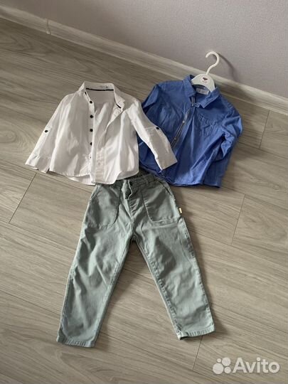 Рубашка + брюки 98