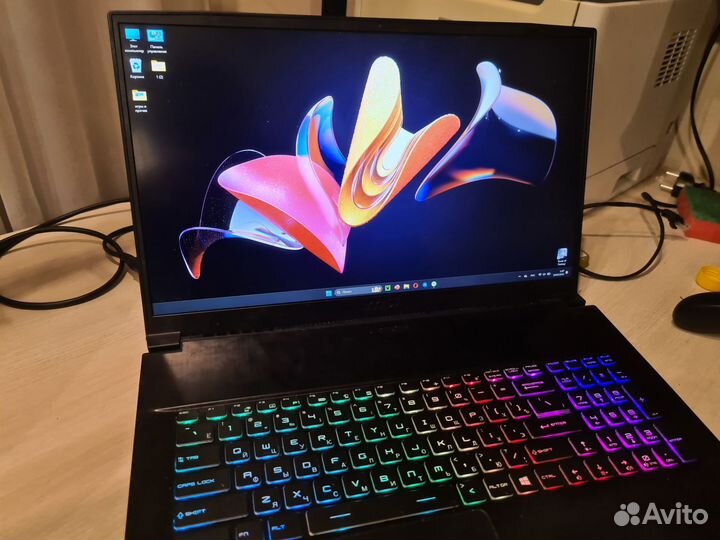 Игровой ноутбук MSI с rtx 3060ti и intel core i5