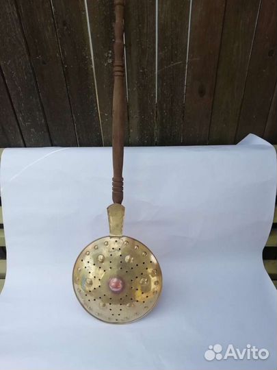 Грелка медная для кровати 19 в