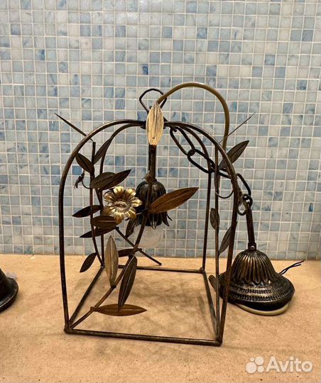 Люстра кованая