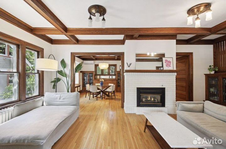 Кессонный потолок из массива